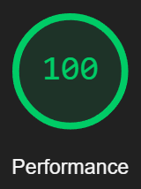 Performance Score 100%